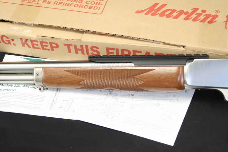 Stainless Marlin 1895 Gs 4570 Lever Action Guide Gun, Scout Rail, Xs